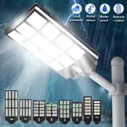 Solar Wall Lights Pathway Motion Sensor LED Bulb Outdoor Lamp Waterproof IP67