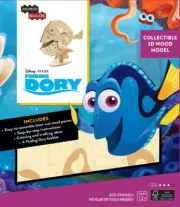 Finding Dory 3D Wood Model Incredibuilds