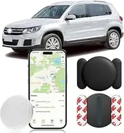 Car Tracker GPS Tracker for Vehicles,Car GPS Tracker No Monthly Fee,Real Time GPS Tracking Device with Magnetic Case,Global Coverage Location Tracker for Car,Pet,Kids,Elderly,Items-Black,1PCS