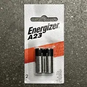 Energizer A23 2 Pack Silver Oxide Batteries