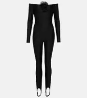 [Giuseppe di Morabito] Giuseppe di Morabito Embellished jersey jumpsuit AU 16 black