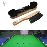 丸子精選2PCS SET PAIR RAIL FELT BRUSH CLEANER BILLIARD SNOOKER P