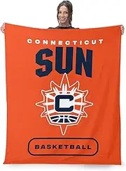 NORTHWEST Minnesota Lynx WNBA High Block Silk Touch Throw Blanket 50 x 60 inches
