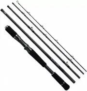 Daiwa 21 BLACK LABEL TRAVEL C66M-5 Bait Rod 5pcs joints