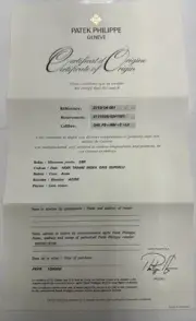 Patek Philippe Authentic Watch Certificate Origin Warranty 3712 1 A SS Nautilus