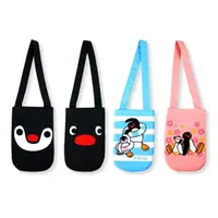 在飛比找momo購物網優惠-【Pingu】企鵝家族飲料提袋(飲料袋)