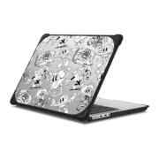 MacBook Pro 14-inch (M1 - M4) Bounce Case Sticker-Book B&W by Made By Nelson