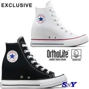 CONVERSE Women's Chuck Taylor All Star Wedge Platform Exlusive Model Hidden Heel