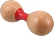 Alasum Double-headed Wooden Maracas for Baby Toddler Music Toys Percussion Instrument