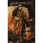 Megadeth Sick The Dying & The Dead Poster Flag Textile Fabric Wall Banner Officl