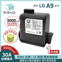 在飛比找有閑購物優惠-禾淨 LG A9 A9+ 吸塵器鋰電池組(含濾網) 超大容量