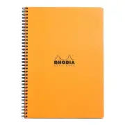 Rhodia Classic Notebook Spiral A4+ Lined Orange