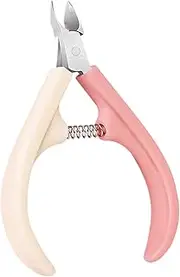 Cuticle Trimmer Nippers Clippers,Stainless Steel Cuticle Nippers Trimmer - Pedicure Tools Long-Lasting Comfortable Professional Clippers for Men & Women