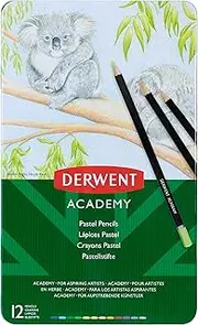 [Derwent] Academy Pastel Colour Pencil Tin of 12