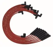 Moroso for Ford 351C/390/429/460 HEI 135 Boots Ultra Spark Plug Wire Set - Red