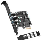 JMT USB 3.0+TYPE-C 端口 PCI-E 擴展卡 PCI EXPRESS 1X PCIE USB 3.0