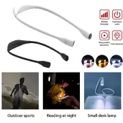 Flexible LED Neck Reading Light USB Rechargeable Book Bed Night Lamp Hands Free