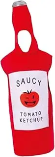 [Frediuo] Ketchup Costume Halloween Fun Suit Fancy Dress for Roles Playing Stage Show Prop