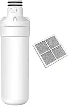 HYJJ Refrigerator Water Filter Replacement - Removes Chlorine, Lead, and Other Contaminants - 1 Count - Carbon - LT120F Fresh Air Filter