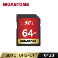 在飛比找momo購物網優惠-【GIGASTONE 立達】SDXC SD UHS-I U1