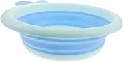 GANAZONO Collapsible Cartoon Dragon Wash Basin for Boy Girl Portable Plastic Sink Tub for Face Washing Bathing and Shampooing Design Easy to Clean for Travel