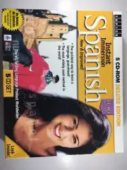 Learn Spanish CD-ROM Deluxe Edition 5 CD-ROM Tested Spanish A1