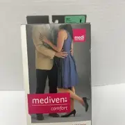 New Mediven 18907 Open Toe Natural 20-30 Size VII Thigh Compression stockings