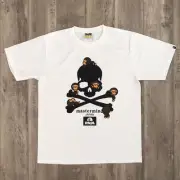 New Mastermind BAPE skull Milo T shirt L size Mastermind a bathing ape A