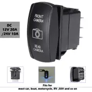 ARB Rocker Switch Car 12V 7 Pins Front/Rear Camera LED Momentary ON-OFF-ON (for: Subaru)