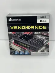 NIB Corsair CMZ16GX3M4A1600C9 Vengeance 16 GB (4 x 4GB) DDR3 1600 MHz