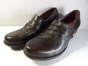 DANSKO Slipon - Size 41 (US 8 - 8.5) Aimee Brush of Nappa - Leather - Brown