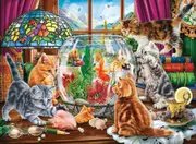 Anatolian - Kittens and Aquarium Puzzle 1000pc