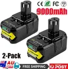 2x 18V 9.0Ah Battery For Ryobi P108 ONE Plus Lithium P102 P103 P104 P107 P109 AU