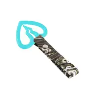 Car Accs JDM S Broken Heart TSURIKAWA Teal Ring Green Waves Nylon Handle Strap