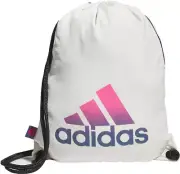 Adidas Ready Sackpack Bag - Off White Magenta Pink