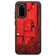 OtterBox Defender for Galaxy S (Choose Model) Red Circuit Board