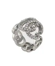 GG Marmont ring palladium color