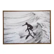 Framed 70x100cm Canvas/Pine Surfers 7 Hanging Wall Art Home Decorative Display