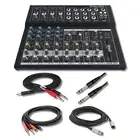 Mackie Mix12FX 12-channel Compact Mixer with Effects bundled