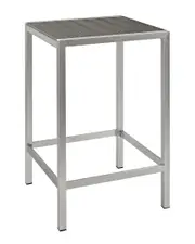 Modway Outdoor Shore Outdoor Patio Aluminum Bar Table