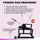 Turbo Sex Machine Fucking Fuck Aurtomatic Thrusting Dildo Dong Camming Vibrator