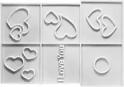 House Candle Holder Silicone Mold | Flexible Epoxy Resin Molds Love House Silicone Mold - Innovative Silicone Casting Molds Resin Making Molds for Children Adults