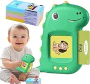 Talking Flash Cards - Toddler Talking Cards,Interactive Learning Machine Games for Aged 1-3 Boys Girls Kids Children Birthday Educational Fun Play