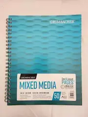 Grumbacher Mixed Media Drawing Book - 9x12" pages