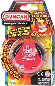 Duncan 3905PE Footbag Daredevil 5 Panel Pellet Filled (Assorted Colours)