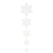 Hanging Snowflake String Decoration 127cm