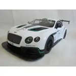 【露天蝦皮便宜免運】 1:14全新賓利BENTLEY CONTINENTAL GT3空力賽車授權RASTAR遙控車