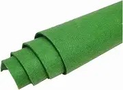 Green Soft Felt Fabric Large Stiff Felt Sheets Thick 3mm Sewing Patwork Material Large Craft Felt Fabric by The Meter 91x50cm(Color:Green 6)