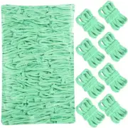 600 PCS Loom Loops 7 inch Mint Green Weaving Loom Loops Potholder Colorful Lo...