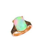 Le Vian Neopolitan Opal 14K Rose Gold 3.69 ct. tw. Diamond & Opal Cocktail Ring